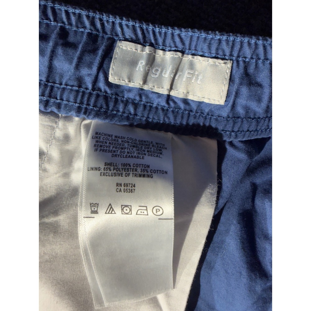 Columbia Shorts Mens 44W Blue Excellent Regular Fit Cotton Drawstring Outdoor - Picture 4 of 9